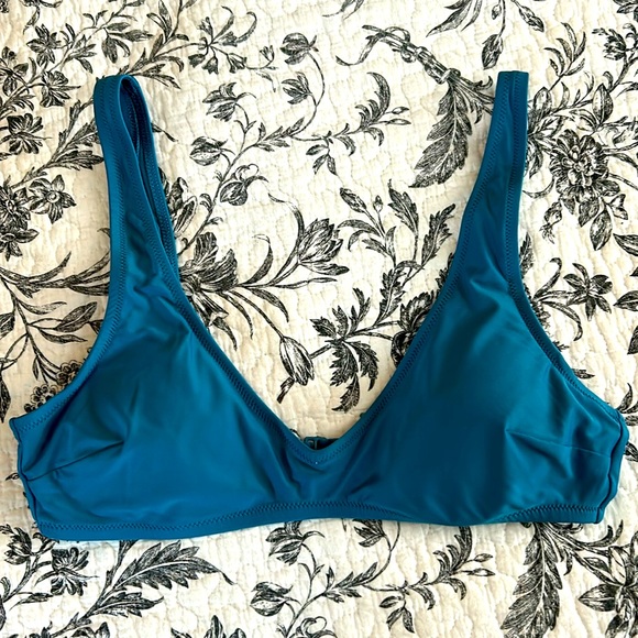 aerie Other - Women’s Aerie Blue Scoop Neck Bikini Top